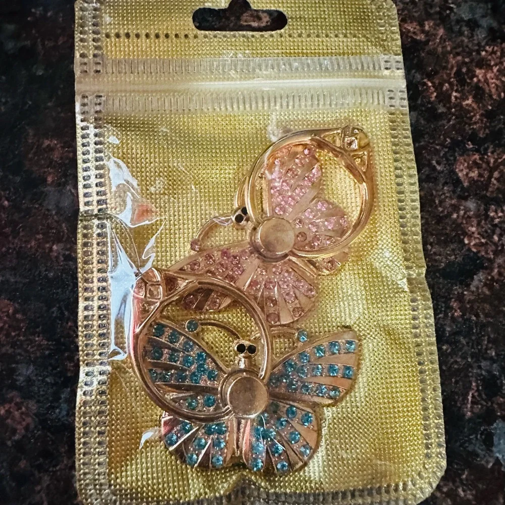 Butterfly Phone Ring Holder